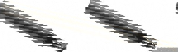 Square End Mill: 0.075'' Dia, 0.225'' LOC, 1/8'' Shank Dia, 1-1/2'' OAL, 4 Flutes, Solid Carbide